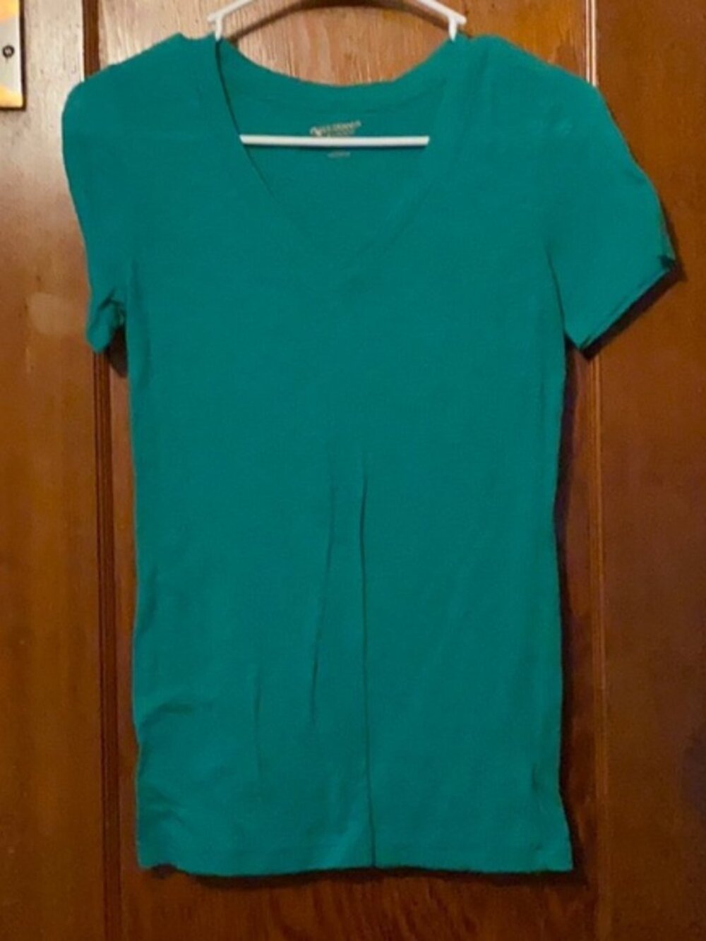 Short sleeve v neck top